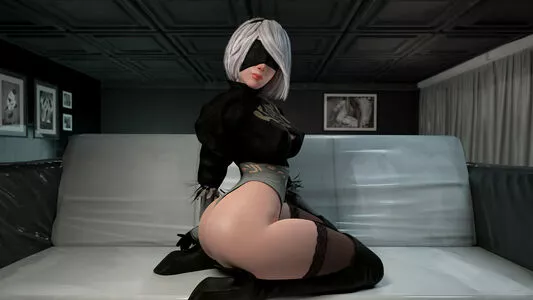 Nier Automata YoRHa / yorha.2.b nude photo #0256