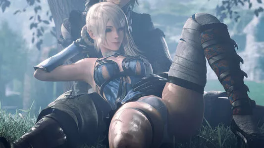 Nier Automata YoRHa / yorha.2.b nude photo #0273
