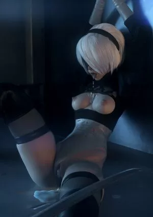 Nier Automata YoRHa / yorha.2.b nude photo #0304