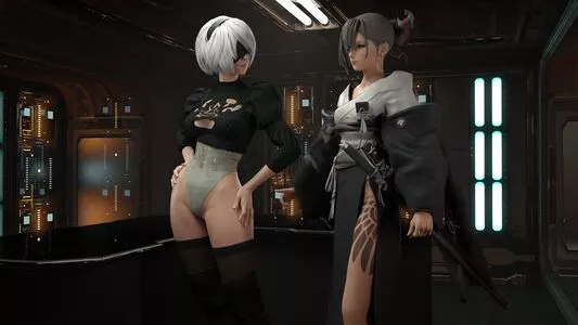 Nier Automata YoRHa / yorha.2.b nude photo #0307