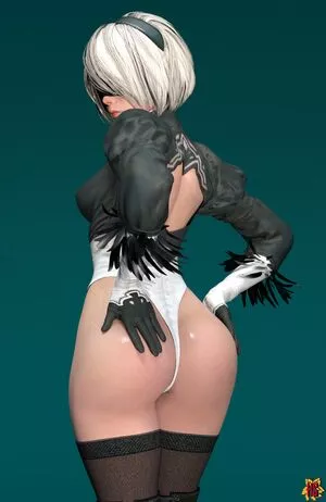 Nier Automata YoRHa / yorha.2.b nude photo #0357