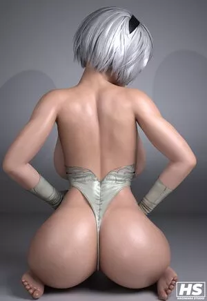 Nier Automata YoRHa / yorha.2.b nude photo #0393