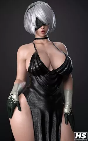 Nier Automata YoRHa / yorha.2.b nude photo #0405