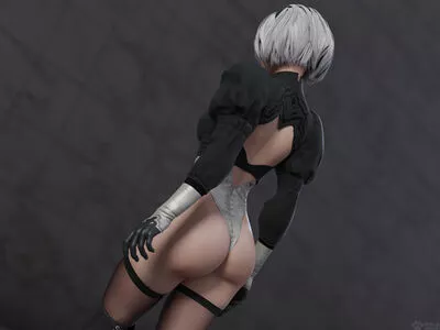 Nier Automata YoRHa / yorha.2.b nude photo #0432