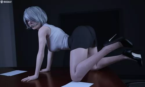 Nier Automata YoRHa / yorha.2.b nude photo #0476