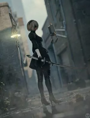 Nier Automata YoRHa / yorha.2.b nude photo #0500