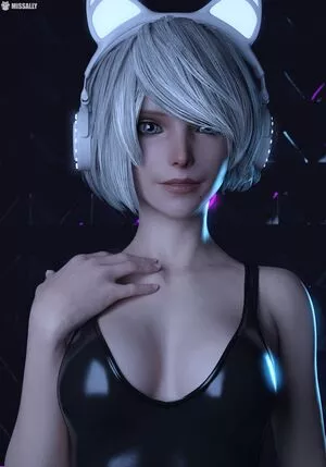 Nier Automata YoRHa / yorha.2.b nude photo #0516