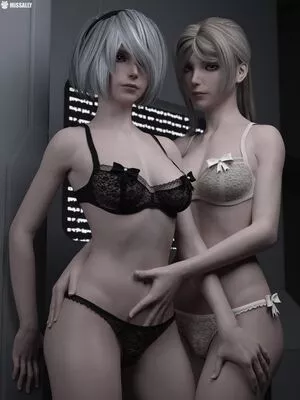 Nier Automata YoRHa / yorha.2.b nude photo #0533