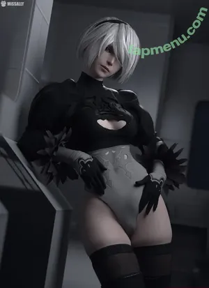 Nier Automata YoRHa / yorha.2.b nude photo #0546