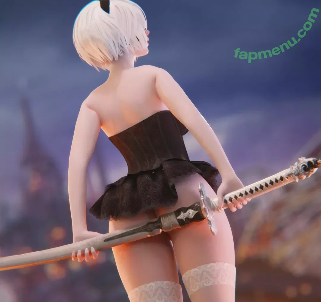 Nier Automata YoRHa nude photo #0195 (yorha.2.b)