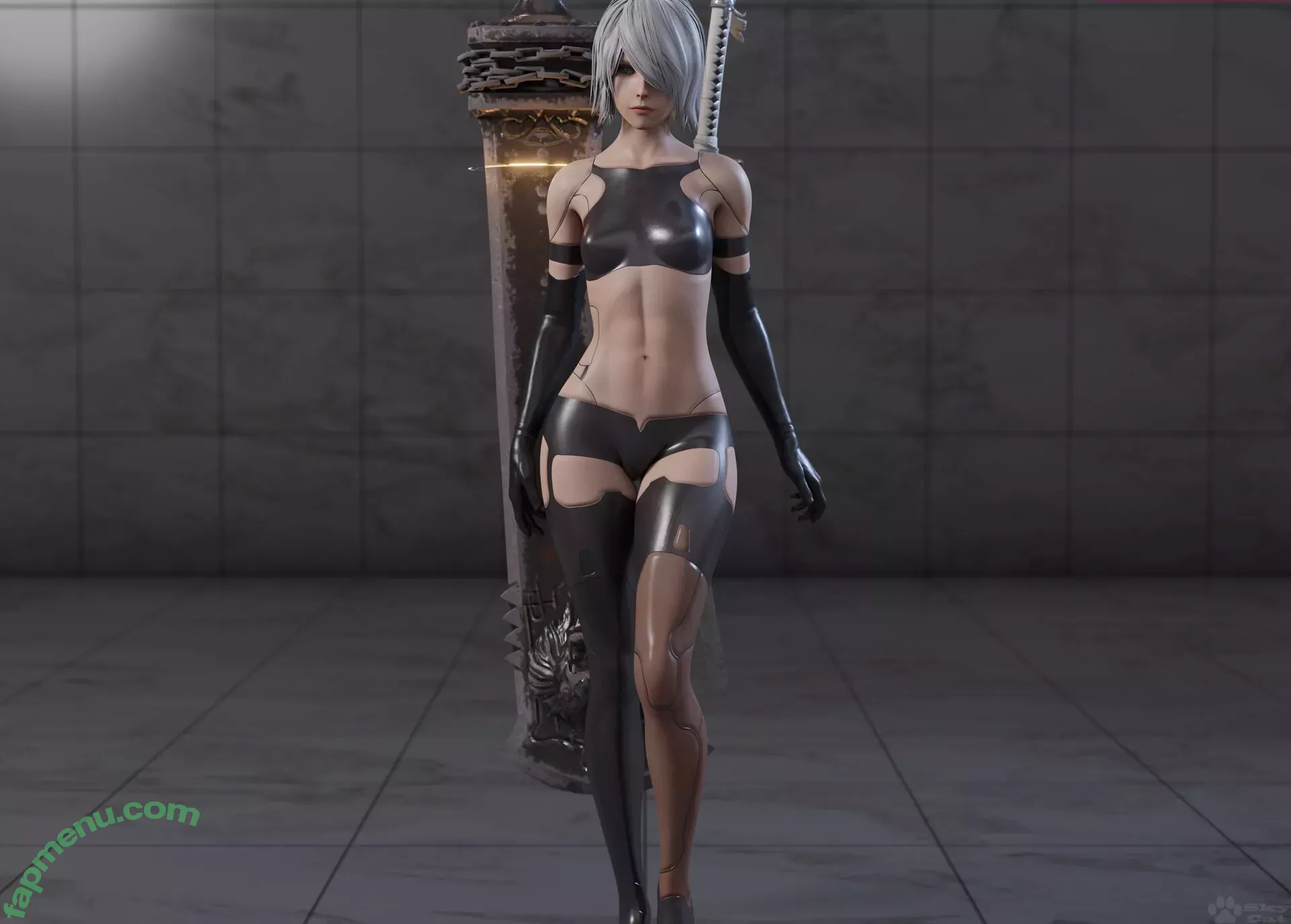 Nier Automata YoRHa nude photo #0420 (yorha.2.b)