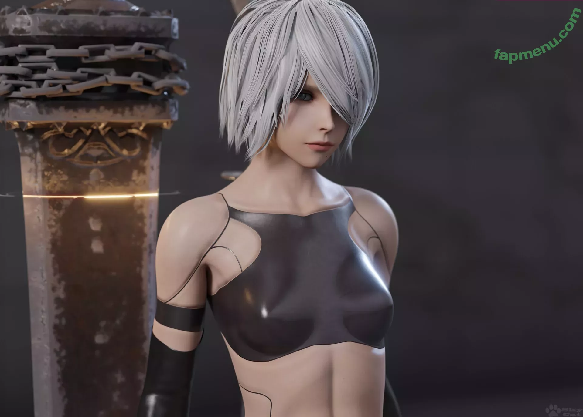 Nier Automata YoRHa nude photo #0421 (yorha.2.b)