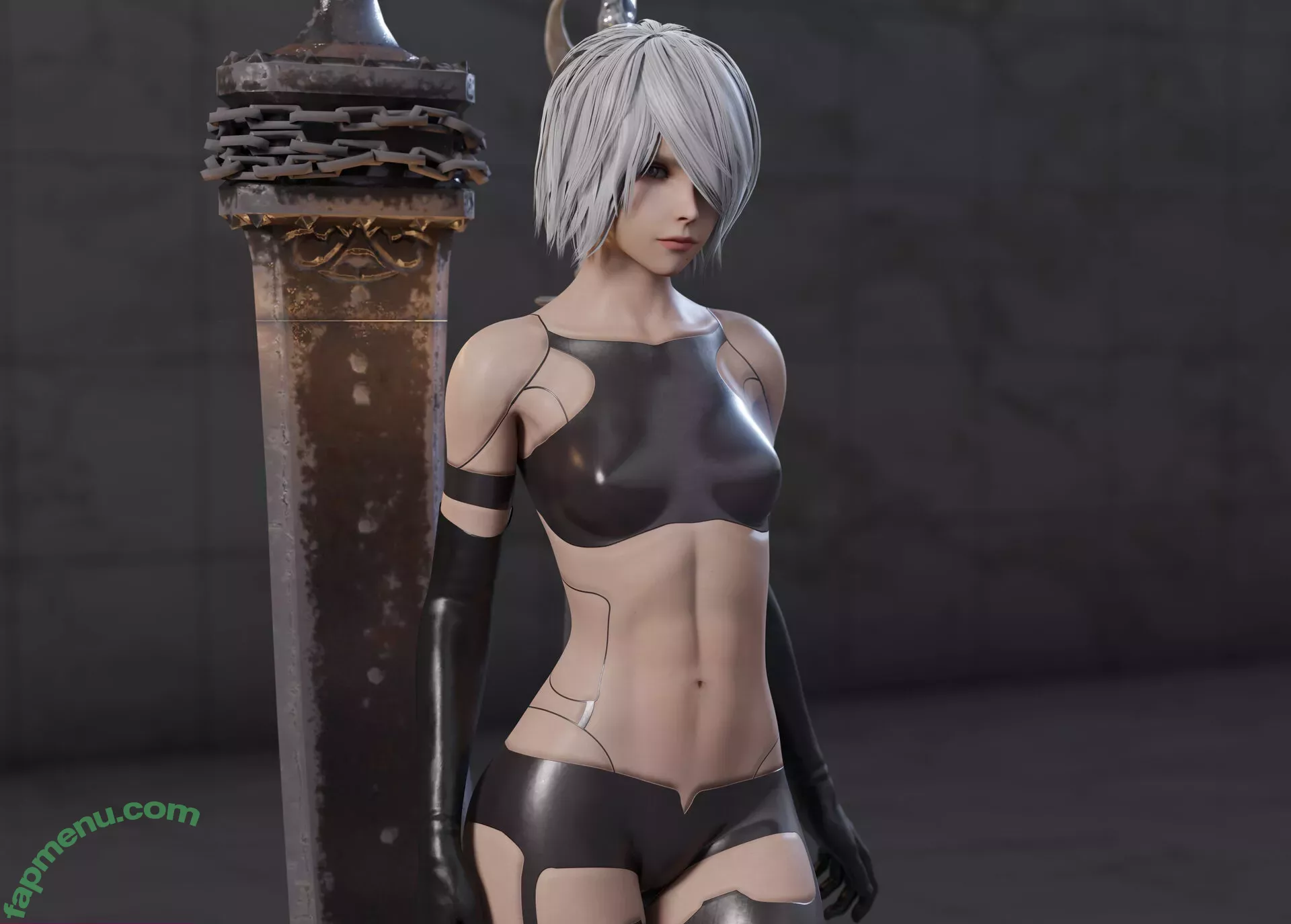 Nier Automata YoRHa nude photo #0422 (yorha.2.b)