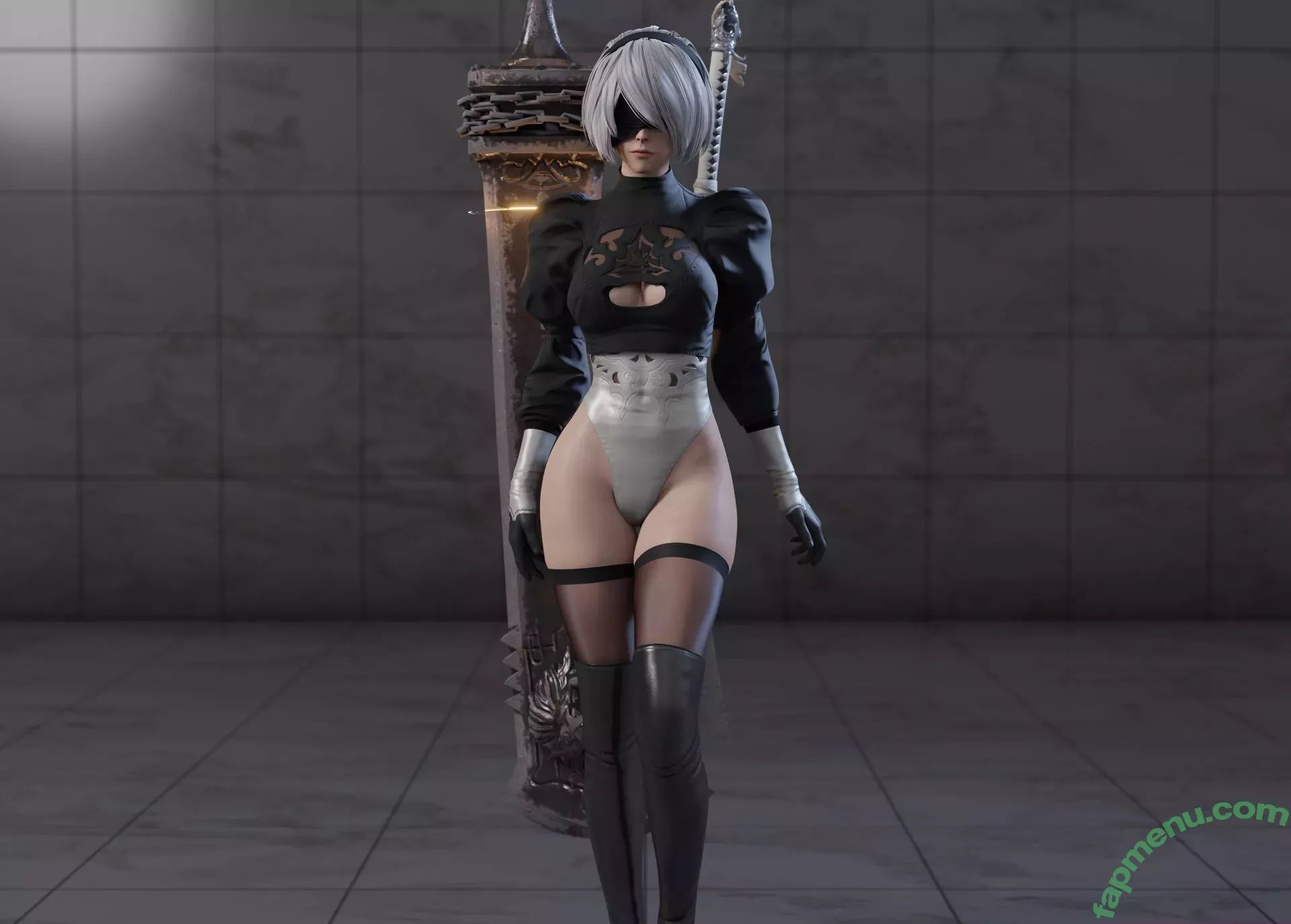 Nier Automata YoRHa nude photo #0427 (yorha.2.b)