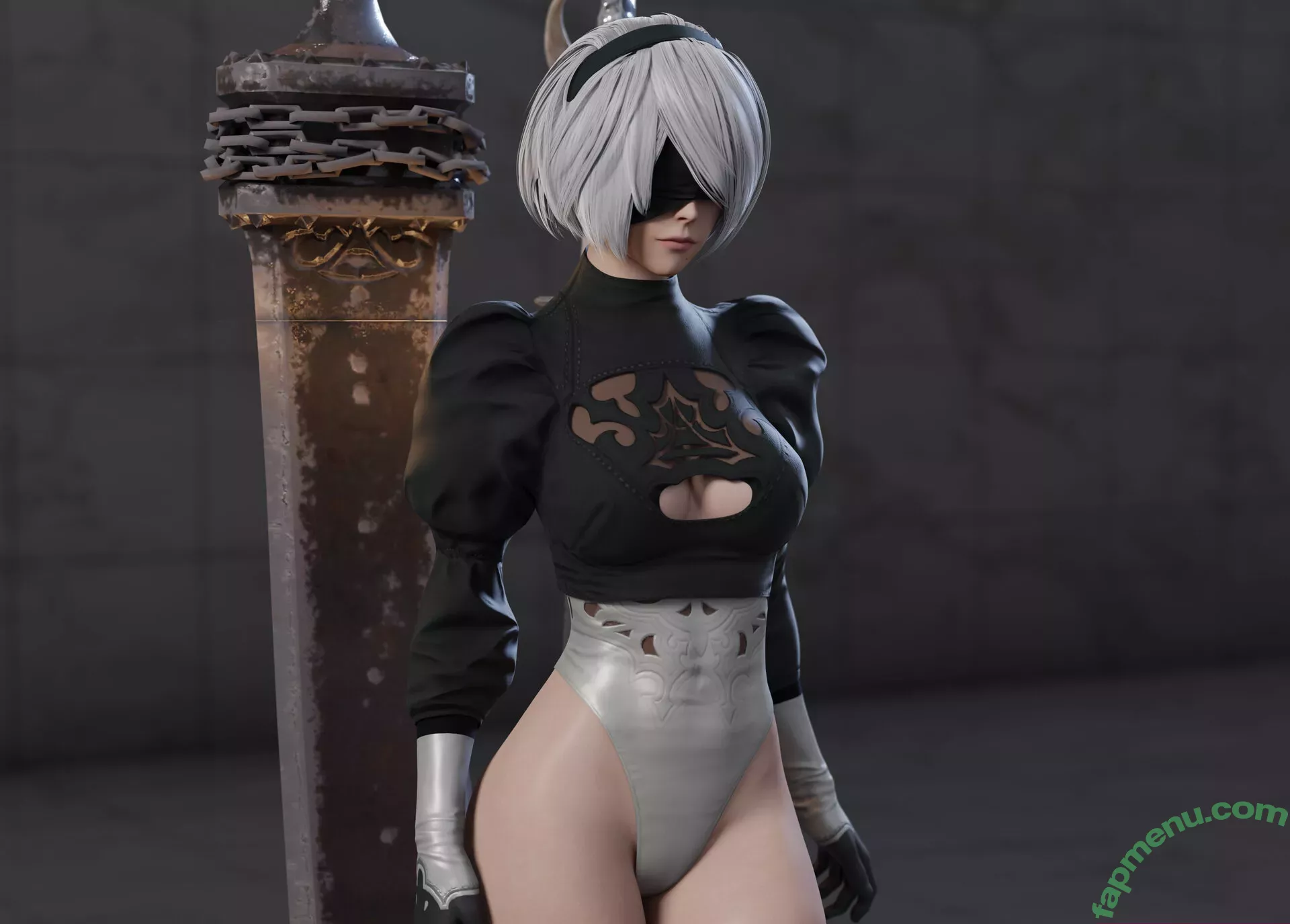 Nier Automata YoRHa nude photo #0429 (yorha.2.b)