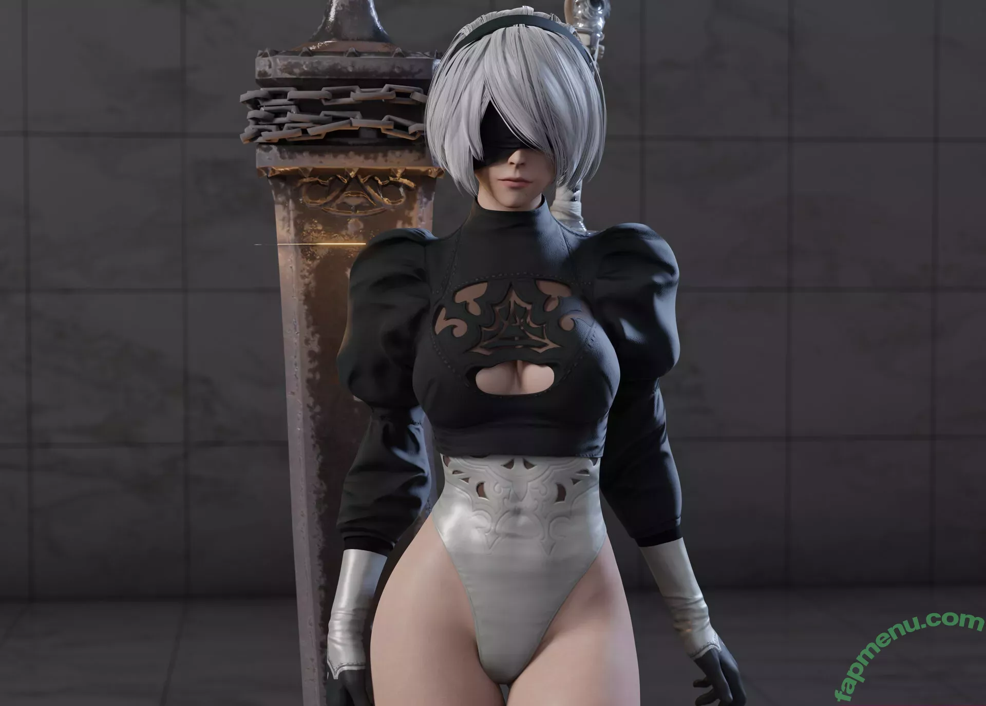 Nier Automata YoRHa nude photo #0431 (yorha.2.b)