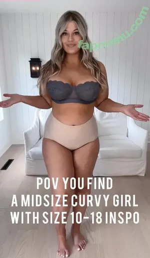 Olivia Tierney Instagram Influencer / oliviafredacurves nude photo #0002