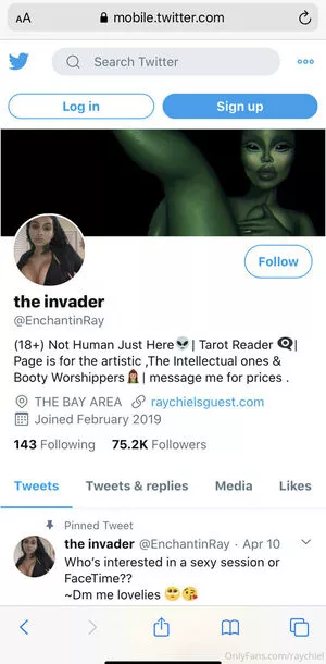 Raychiel / raychtheinvader nude photo #0183