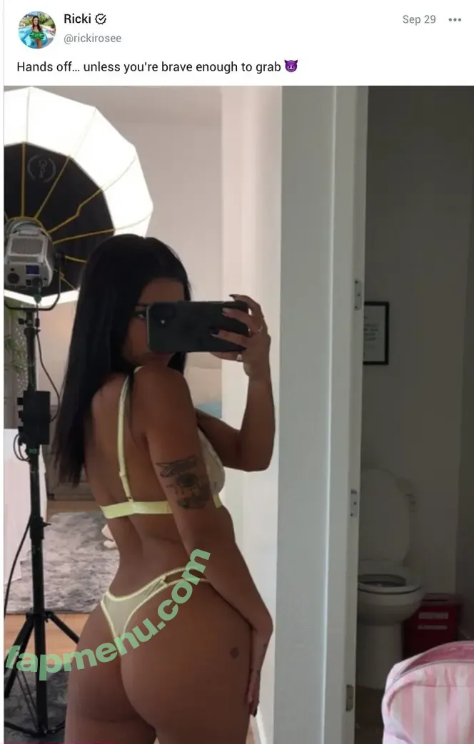 Ricki Rose nude photo #0040 (Realrickirose / rickirosee / rickirosee |)