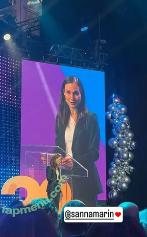 Sanna Marin / Finnish Prime Minister: / sannamarin nude photo #0460