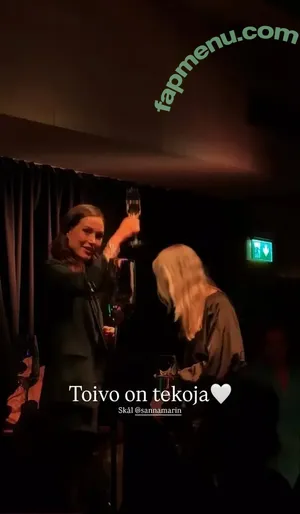 Sanna Marin / Finnish Prime Minister: / sannamarin nude photo #0523