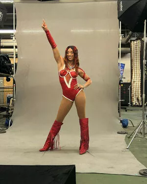 Sasha Banks / sashabankswwe / soxysasha nude photo #0223