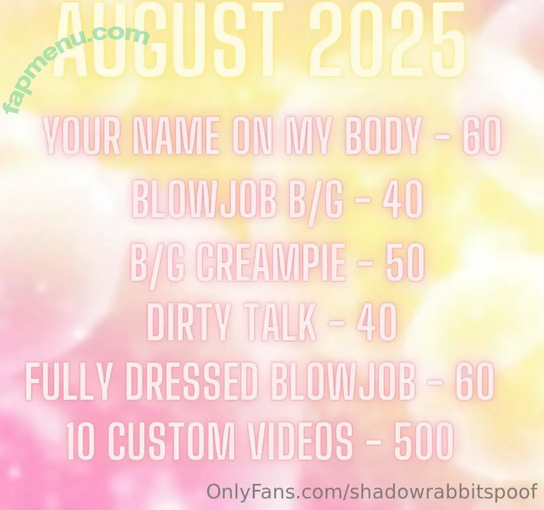 shadowrabbitspoof nude photo #0036 (shadowrabbit1)