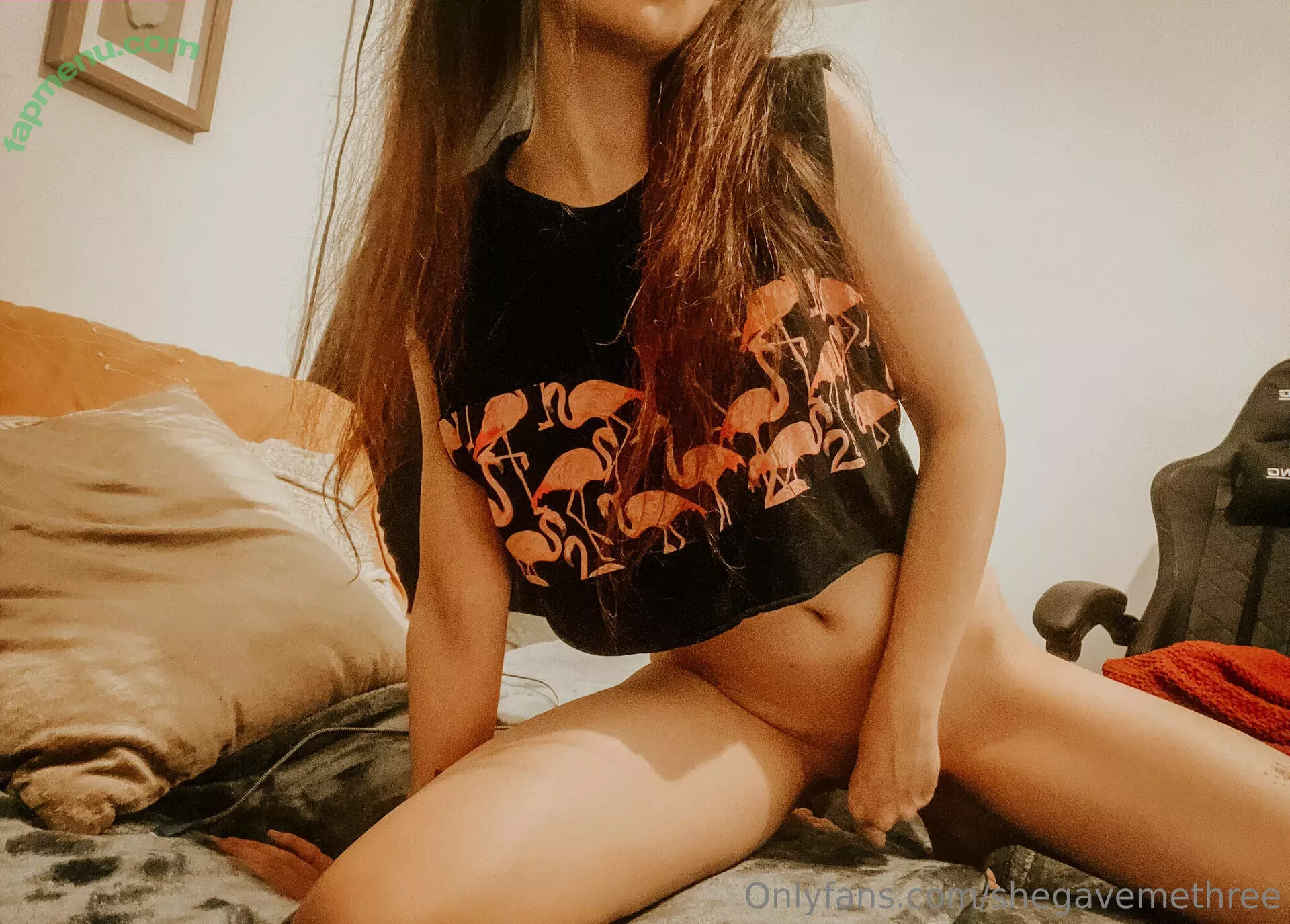 Shegavemethree nude photo #0064 (Del The Donutshop Girl / itsmikeray)