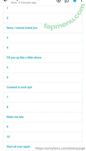 Sirenpaige / Paigethasiren / serena.paige8 nude photo #0012