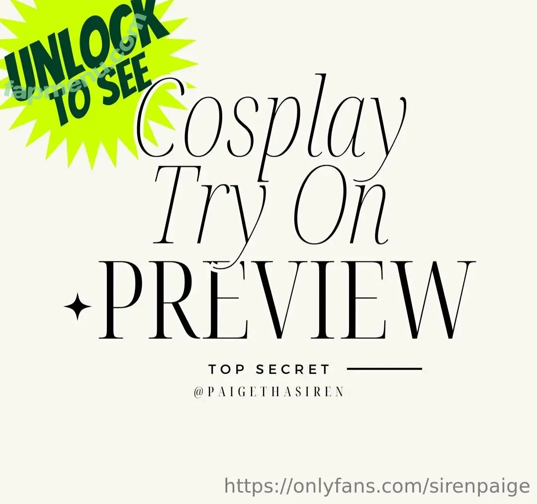 Sirenpaige nude photo #0015 (Paigethasiren / serena.paige8)