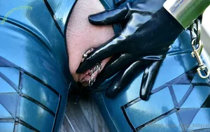 sishen_mau / latex_kittycat nude photo #0011