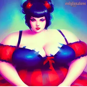 ssbbwlunalove / lunawitchling nude photo #0044