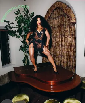 SZA / Solana Rowe / thejad3x nude photo #0479