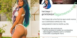 Tati Zaqui / tatizaqui nude photo #1121