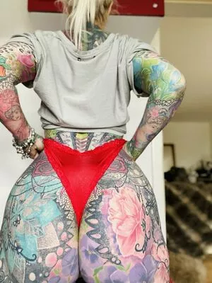 Tattoobutterfly nude photo #0008