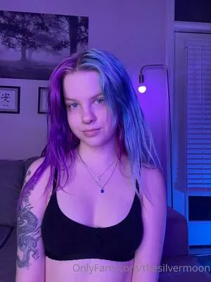 Thesilvermoon / TheSirenSilver / meowmoonxo / silvermoonlive nude photo #1058