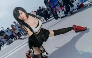 Tifa Cosplay / lunafreyaffxv / tifalockhartdoll nude photo #0109