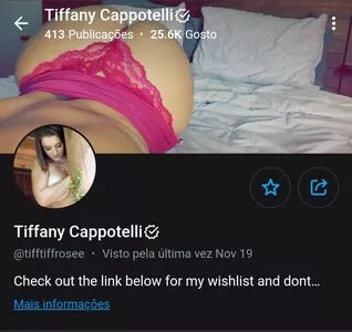 Tiffany Capotelli / babytiff / tiffanycappotelli2 / tifftiffrosee nude photo #0085