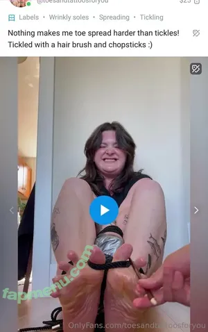 toesandtattoosforyou / reel nude photo #0015