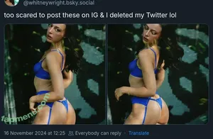 whitneywrightxxx / Whitney Wright / whitneywrightxo nude photo #0084