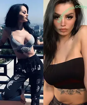 WWE's Paige / Saraya Bevis / realtonistorm / saraya nude photo #0014