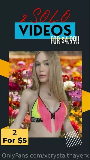 xcrystalthayerx / crystalthayerofficial nude photo #0067