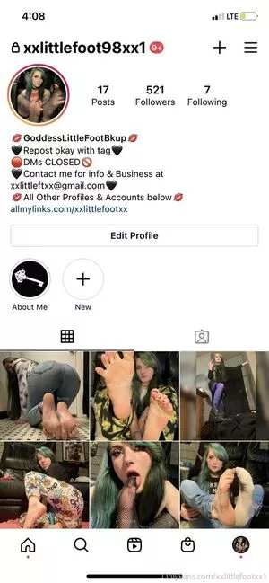 xxlittlefootxx1 / Goddess Vyle / p1nk_lolita nude photo #0008