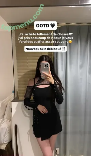 Yoona French Streamer / yoona_megami nude photo #0022