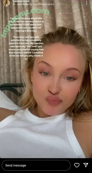 Zara Larsson / zaralarsson nude photo #1489