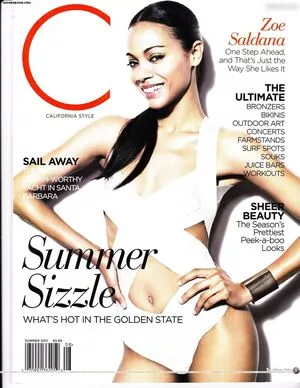 Zoe Saldana / zoesaldana nude photo #0492