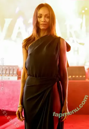 Zoe Saldana / zoesaldana nude photo #1077