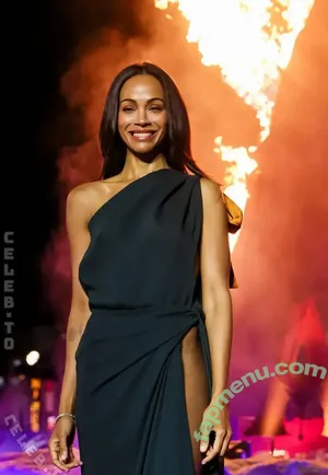 Zoe Saldana / zoesaldana nude photo #1081